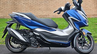 Honda Forza350 in Matt Blue Metallic #motorcycle #honda #northharbour