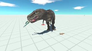 BLACK TREX VS UNITS Animal Revolt Battle Simulator