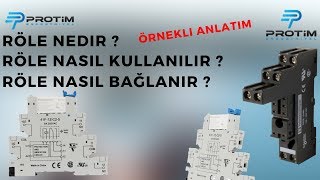 RÖLE - RELAY NEDİR ? | RÖLE NASIL KULLANILIR ? | RÖLE NASIL BAĞLANIR ?