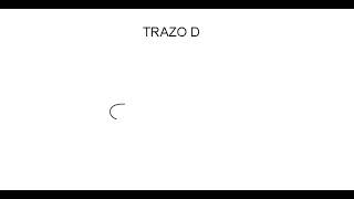 TRAZO DE LA CONSONANTE D