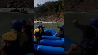 Rafting In Rishikesh #shorts #meroamingaround #rafting