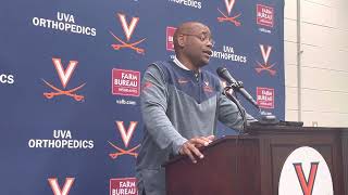 UVA OC Des Kitchings talks 37-7 loss to Pitt