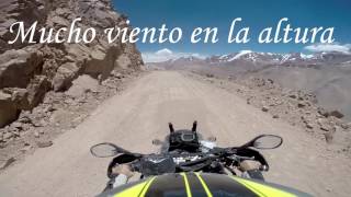 Viaje en moto a Chile, Paso Agua Negra (yamaha super tenere 1200)