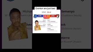 Everton 2-3 Bournemouth #football #everton