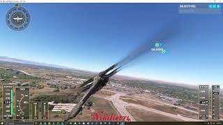 Microsoft Flight Simulator PC 08 Ornithopter Denver to Colorado Springs