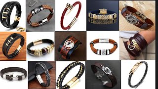 man's leather bracelet | new latest bracelet for boys | good Looking bracelet for men