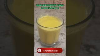 Golden milk | turmeric milk | immunity booster drink | turmeric pepper milk | haldi doodh #shorts