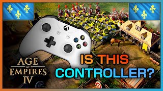 A Conqueror 3 Player with a CONTROLLER?! - Age of Empires IV