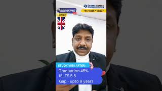 UK Study Visa With 45% Mark's in Graduation. #studyabroad #ukstudyvisa #overseaseducation