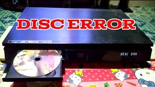 Disc Error Pero Ok Naman Ang Lens