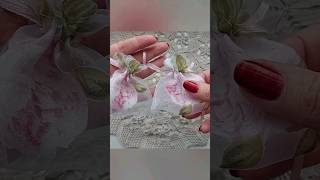 Миниатюрный мешочек в подарок #tutorial #шитье