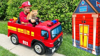 Wheels On The Fire truck and Ambulance Kids Stories with Max and Sofia