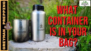 Containers | Bug Out Bag Essentials