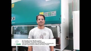 Sasikumar Muthusamy - Showcasing Early Career Researchers 2015