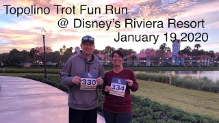 Topolino Trot Fun Run @ Disney’s Riviera Resort