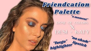 Makeup Tutorial: Eyeshadow, Foundation, Lipstick | Dose of Colors Desi X Katy Collection | IsaBeauty