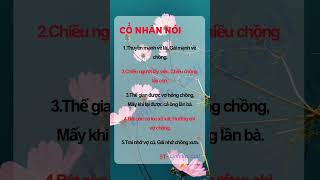 Cổ nhân nói #follower #shorts #phunu