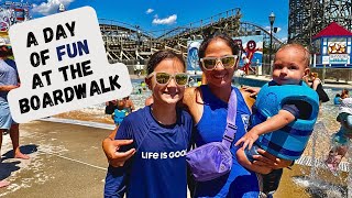 We finally made it to The Boardwalk at Hersheypark!