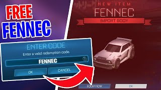 *UPDATED 2023* HOW TO GET A FREE FENNEC IN ROCKET LEAGUE!