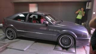 VW Corrado 1.8T swapped dyno run