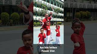 Latihan Pencak Silat untuk Anak-anak.