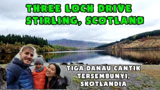 THREE LOCH FOREST DRIVE IN SCOTLAND - FAMILY VLOG