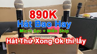 890K✅Hát Quá Hay Với Siêu Phẩm 2 Micro🔴Mua Gọi 0984.576.813