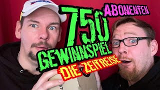 750 Abonnenten Gewinnspiel