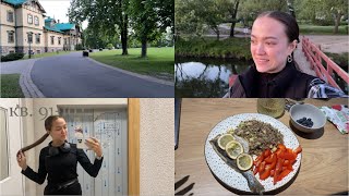 НЕДЕЛЯ ВЛОГОВ #for health 5 / мой вечерний уход / прогулка в парке