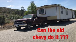 Trying to Move a mobile home with a chevy pickup