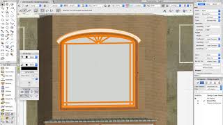 Vectorworks Rendering - Part 1a - applying texture to doors using classes