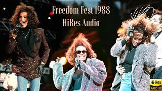 Whitney Houston -  Live at Freedom Fest 1988  SoundBoard HiRes Audio