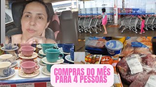 compras do mês  de outubro no assai