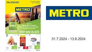 Metro leták (SK) - 31.7.2024 - 13.8.2024