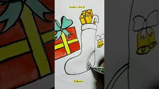 Christmas Mandala Art|Zentangel|Doodle|#shorts #youtubeshorts #trending tren #viral #christmas #art