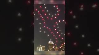 Drone Light Show Launch into Fenway Park!