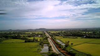 Tablang Q Copter Rice Field 1June2014 Morning