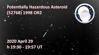 L'asteroide 1998 OR2 alla minima distanza dalla Terra