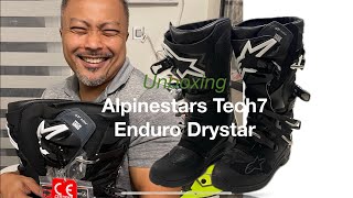 Unboxing Alpinestars Tech 7 Enduro Drystar