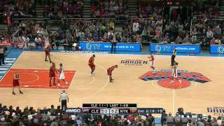 Baron Davis scores 11 points in a row (Cleveland Cavaliers at New York Knicks)