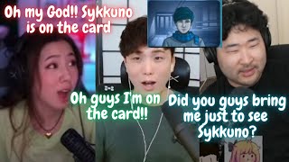 Fuslie can't believe Sykkuno is on the Codenames card.