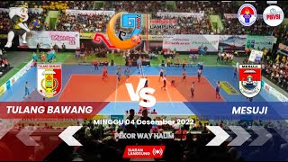 🔴 LIVE PORPROV VOLI INDOR PUTRI |TULANG BAWANG VS MESUJI