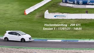 HD 208 GTi  Onboard - Hockenheim - 17.07.2021