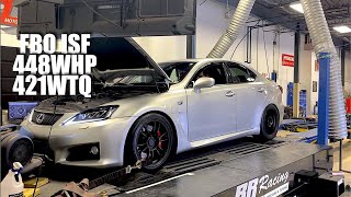 2008 Lexus ISF Full bolt on: Astounding 448whp/421wtq N/A!