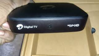 New Airtel digital Tv hd box reviews unboxing video #airteldthhdboxunboxingvideo2024