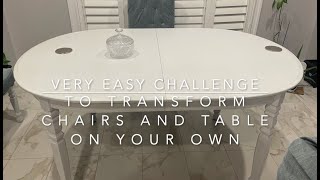 EASY CHAIR AND TABLE TRANSFORMATION DONE BY YOURSELF PART 1 / كرسي سهل وتحول الطاولة بنفسك