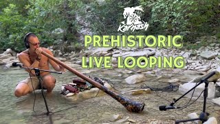 Prehistoric live-looping "Drops n Stones" | Karnash