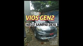 Vios gen 2 mobil seken eks taksi.