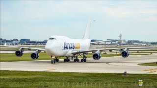 O'HARE RUSH HOUR on West Flow | O'Hare Int'l Airport Plane Spotting