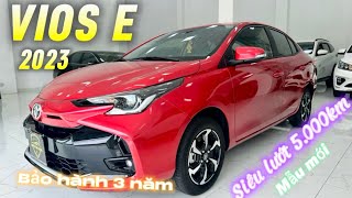 Toyota Vios E 2023 siêu lướt 5.000km , xe 5 chỗ giá rẻ